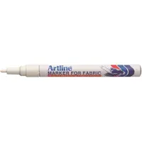 Panduro Artline textielstift - 1,2 mm - wit