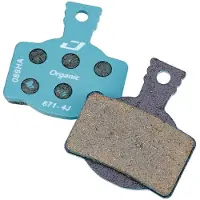 Jagwire Sport Organic Remblokken voor Magura MT8/MT6/MT4/MT2/MT Trail achterkant 1 paar, blauw/bruin 2023 Schijfremblokken