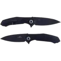 Black Eagle Grey Titan Full Titanium Flipper