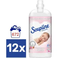 Soupline Hypoallergeen Geconcentreerde wasverzachter (Voordeelverpakking) - 12 x 1.3 l