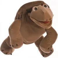 Living puppets handpop Sammie de schildpad lengte 54cm