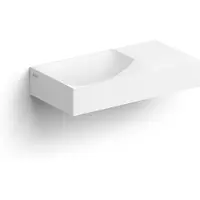 Clou Vale font. 38 cm, voorbew. kraangat rechts, mat wit aluite