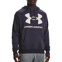 Under Armour Mannen, Springer, Rival Fleece Big Logo Hoodie Heren, Blauw, (M)