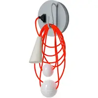 Foscarini Wandlampe , Filo, Meerkleurig, Woonkamer, Metaal, Designer