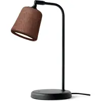 New Works Materiaal tafellamp Smoked oak