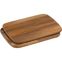 Zassenhaus snijplank 28 x 20 cm hout 2 stuks