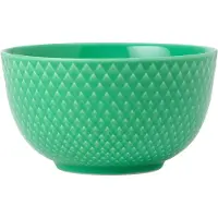 Lyngby Porcelæn Rhombe kom Ø11 cm Groen