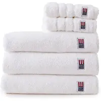 Lexington Icons Original handdoek 30x30 cm White