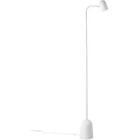 Northern Design vloerlamp Buddy floor, dimbaar, wit / opaal, Woon-/ Eetkamer, metaal, Scandinavisch, vloerlamp