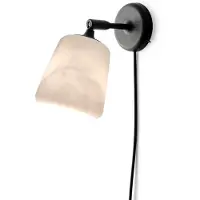 New Works Wandlampe , Material, dimbare, Zwart, Woonkamer, Metaal, Designer