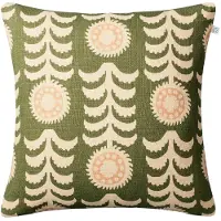 Chhatwal & Jonsson Alok kussenhoes 50x50 cm Beige-green-rose