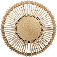 UMAGE Clava Up wandlamp medium Eiken