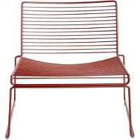 HAY Hee lounge stoel Rust