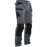 Jobman 2322 Craftsman Broek Donkergrijs/Zwart - Maat C46