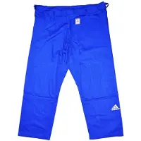 Adidas IJF Judo broek, blauw