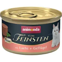 Animonda Vom Feinsten 12x85g Zalm & Gevogelte Adult Kattenvoer