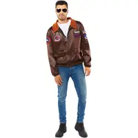 Amscan Top gun piloot kostuum kind license (groen, S 4 tot 6 jaar)