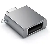 Satechi USB 3.1 Gen 1 (USB3.0) Adapter [1x USB-C stekker - 1x USB-A] ST-TCUAM 0 mm