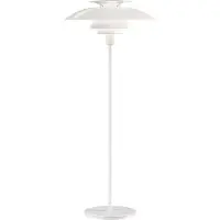 Louis Poulsen Ph 80 Vloerlamp Met Dimmer Wit Opalen Acryl / Wit - Vloerlampen Staal White - 5744611475
