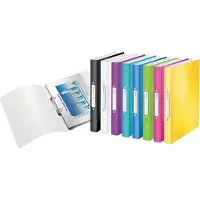 Leitz WOW ringmap, uit PP, ft A4, geassorteerde kleuren 12 stuks