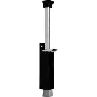 Deni Deurvastzetter voetstift 32x272 mm zwart