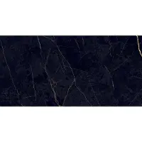 Navale Gelo vloertegel 60x120cm zwart goud marmer glans gerectificeerd