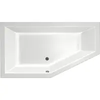 Xenz Ligbad Beterbad Society Links 160x90x50 cm Wit