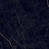 Navale Gelo vloertegel 120x120cm zwart goud marmer mat gerectificeerd