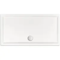 Xenz Mariana Plus rechthoekige douchebak acryl 100x80cm wit glans