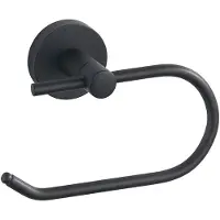 Aqualine Samba toiletrolhouder zwart