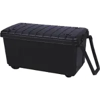 Really Useful Boxes Really Useful Box opbergkoffer op wieltjes 64 l, zwart