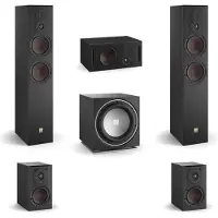 Dali Opticon 6 MK2 - Opticon 1 MK2 - Opticon Vokal MK2 - Sub E12-F - 5.1 Surround bundel - Zwart