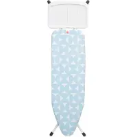 Brabantia Strijkplank B - met Stoomunithouder - 124 x 38 cm - Fresh Breeze