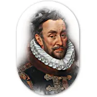 MuchoWow Muurovaal 40x60 cm - Ovale wanddecoratie Willem van Oranje - Adriaen Thomasz - Rook - Ovalen schilderij - Muurdecoratie woonkamer - Kamer decoratie - Schilderijen - Wandcirkel