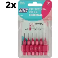 Tepe Ragers Roze 0,4mm - 2 x 6 stuks - Voordeelverpakking