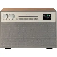 Geneva Geneva: DeCon M DAB + / FM-radio en CD-speler - Eiken/champagne