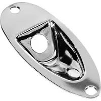 Boston JP-2-N Recessed Jack Plate - Stallion, Metalen Nikkelafwerking