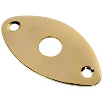 Boston JP-3-G Jack Plate - Voetbalvorm, Gouden Slanted Metaal