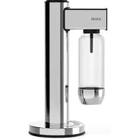 Skare - Soda Maker 2 Steel - waterbubbelaar - zilver