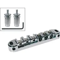 Boston B-200-C Chroom Roller Bridge voor E-gitaar