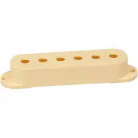 Boston SPC-62-IV pickup cover single coil, 52mm spacing, 82,0-70,0x18,0mm, 3 stuks, ivoor