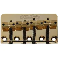 Wilkinson BB-WBBC-G Brug-Staartstuk voor Jocker/Puncher Bass - Goud, 19mm