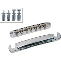Boston BT-167-C 7-snarige Brug en Tailpiece Set – Chroom, Radius 16