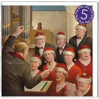 Art Revisited kerstkaart Marius van Dokkum - Goedgemutst 5 pack