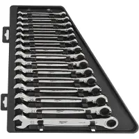 Milwaukee Gereedschap MAX BITE Ratchet Combinatietang Set, 15 stuks