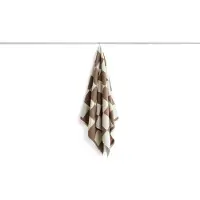 HAY Check badhanddoek 70x136 cm Cappuccino