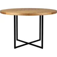 Dutchbone Class Eettafel Eiken 120 Bruin 21202