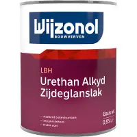Wijzonol LBH Urethan Alkyd Zijdeglanslak | Zijdeglans Buitenlak 1 LTR - Wit