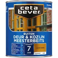Cetabever deur & kozijn meesterbeits transparant licht eiken glans 2,5 liter