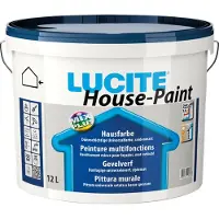 Lucite House-Paint Gevelverf | Zijdematte Verf 12 LTR - Kleur|1|2